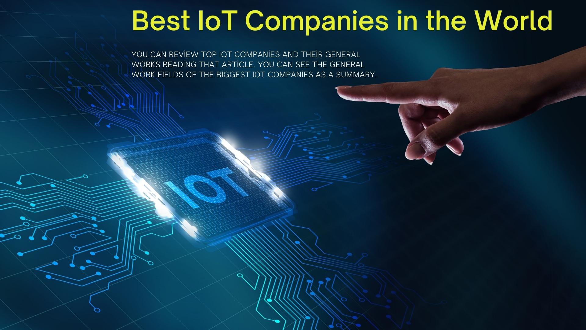 best iot companies