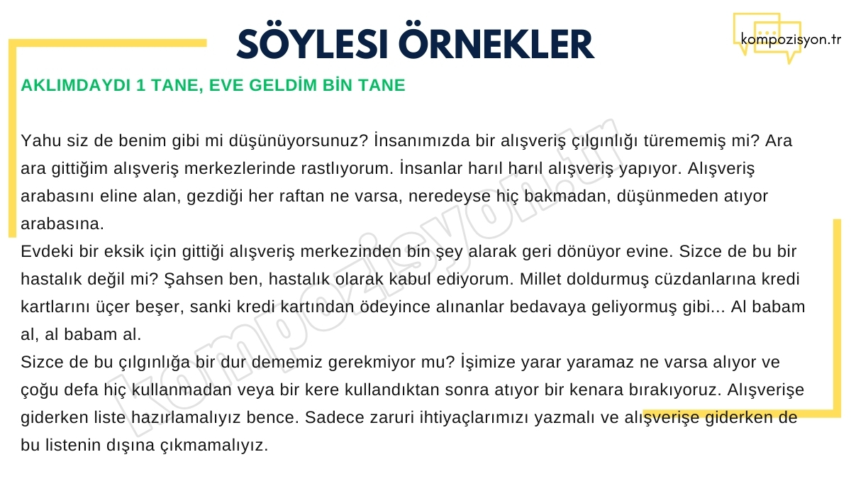 soylesi ornekleri aklimdaydi bir tane eve geldim bin tane soylesi ornekleri aklimdaydi bir tane eve geldim bin tane