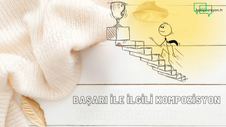 basari ile ilgili kompozisyon