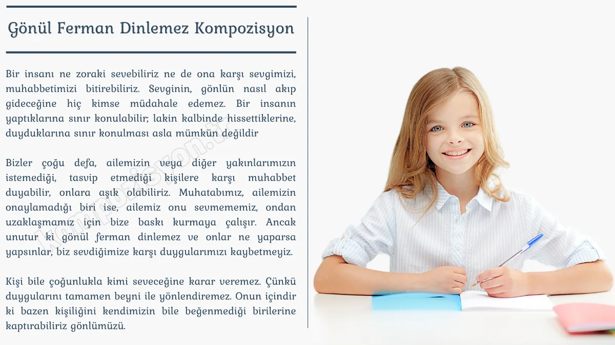 Gonul Ferman Dinlemez Kompozisyon