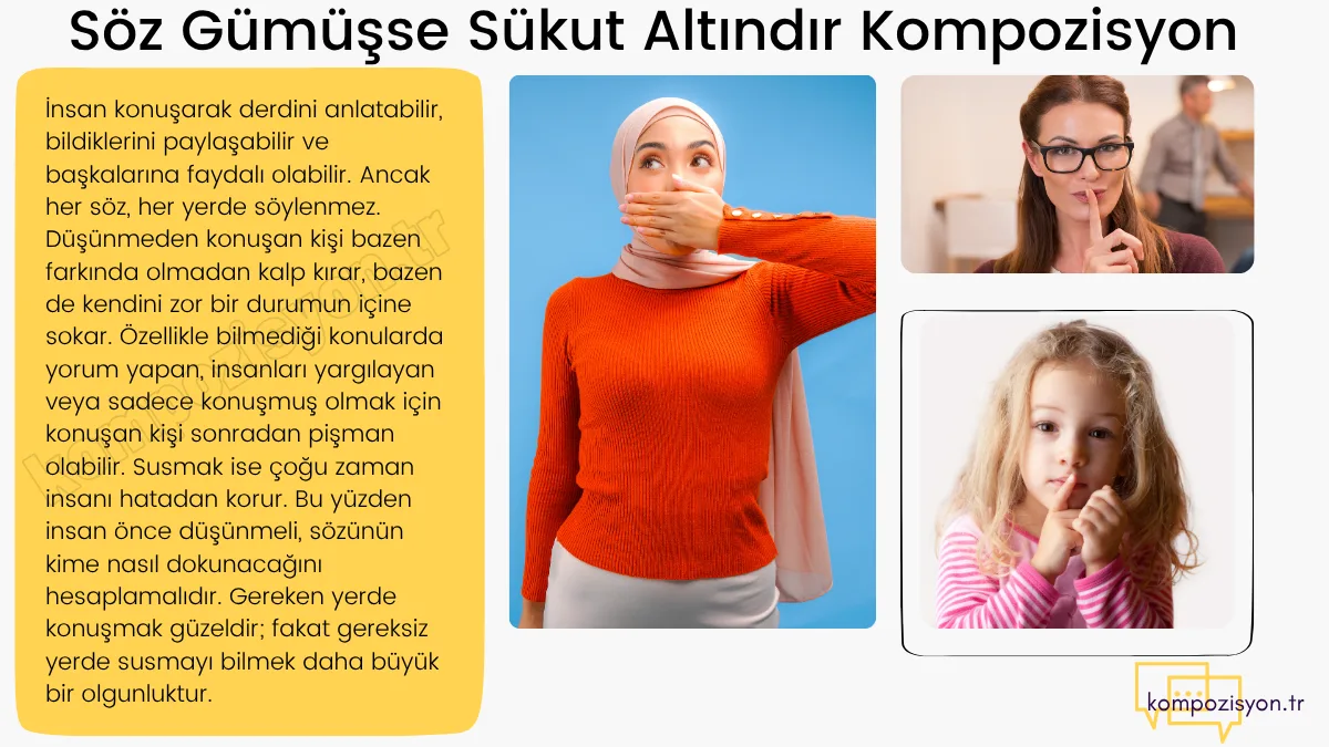 Soz Gumusse Sukut Altindir