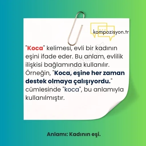 koca anlami 1