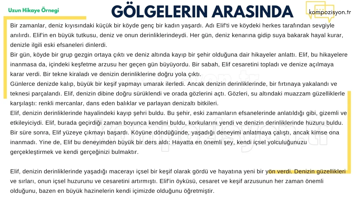 golgelerin arasinda uzun hikaye ornekleri golgelerin arasinda uzun hikaye ornekleri