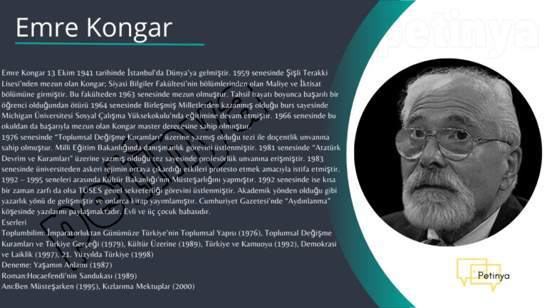 emre kongar hayati