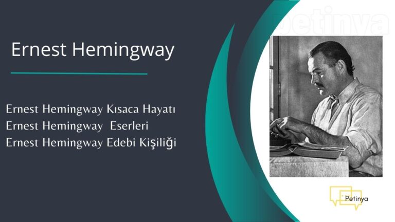 ernest hemingway kisaca hayati