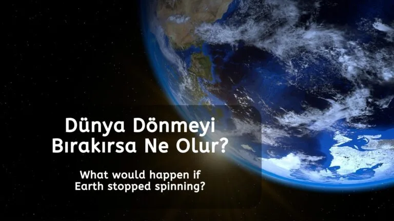 Dunya Donmeyi Birakirsa Ne Olur