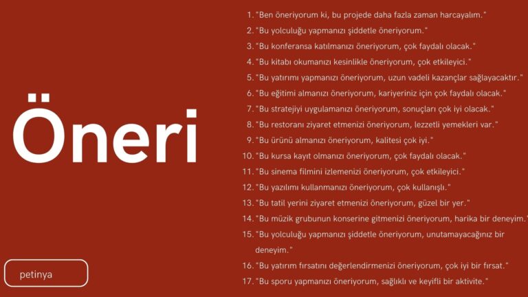 oneri ile ilgili cumleler
