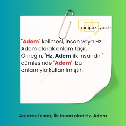 adem anlami 1