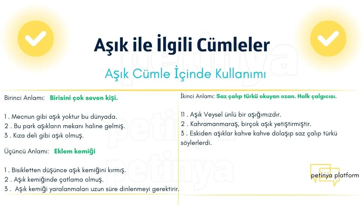asik kelimesi ile ilgili cumleler asik kelimesi ile ilgili cumleler