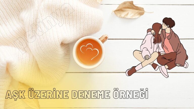 ask uzerine deneme ornegi