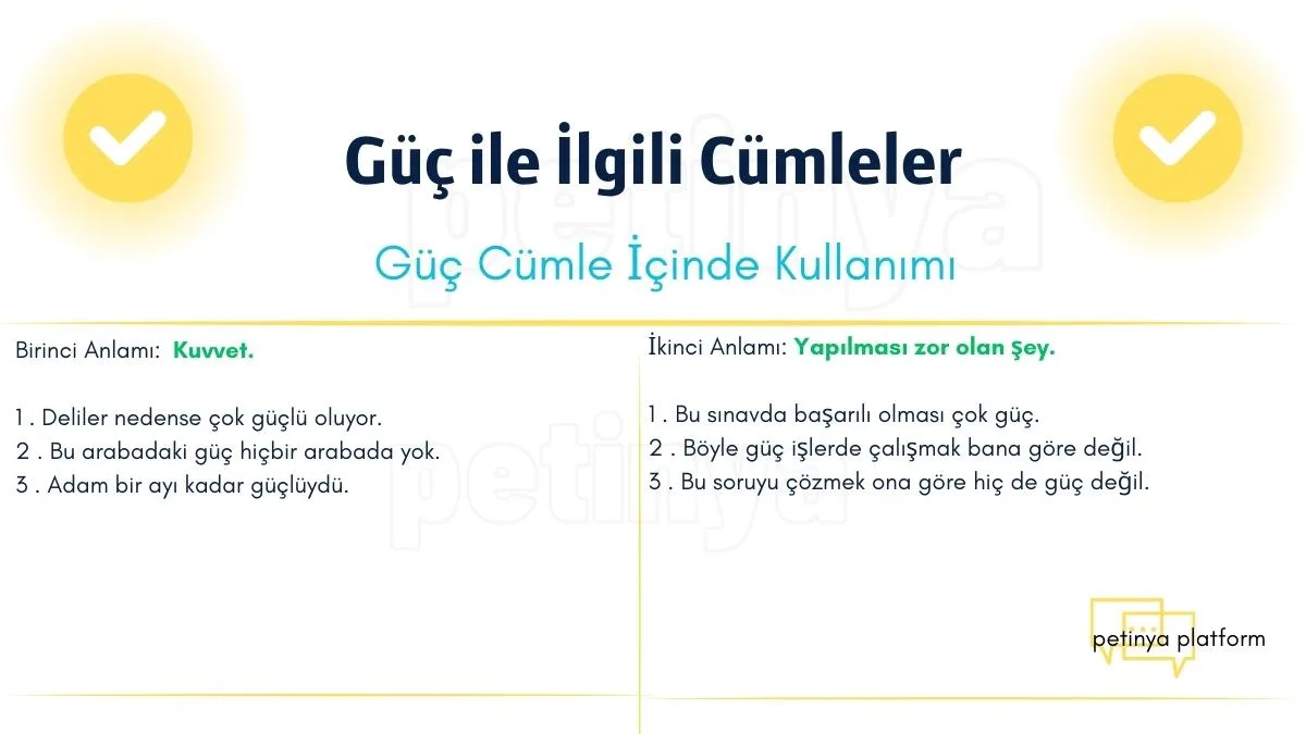 guc kelimesi ile ilgili cumleler