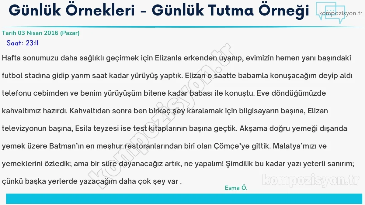 gunluk ornekleri gunluk tutma ornegi 1 gunluk ornekleri gunluk tutma ornegi 1