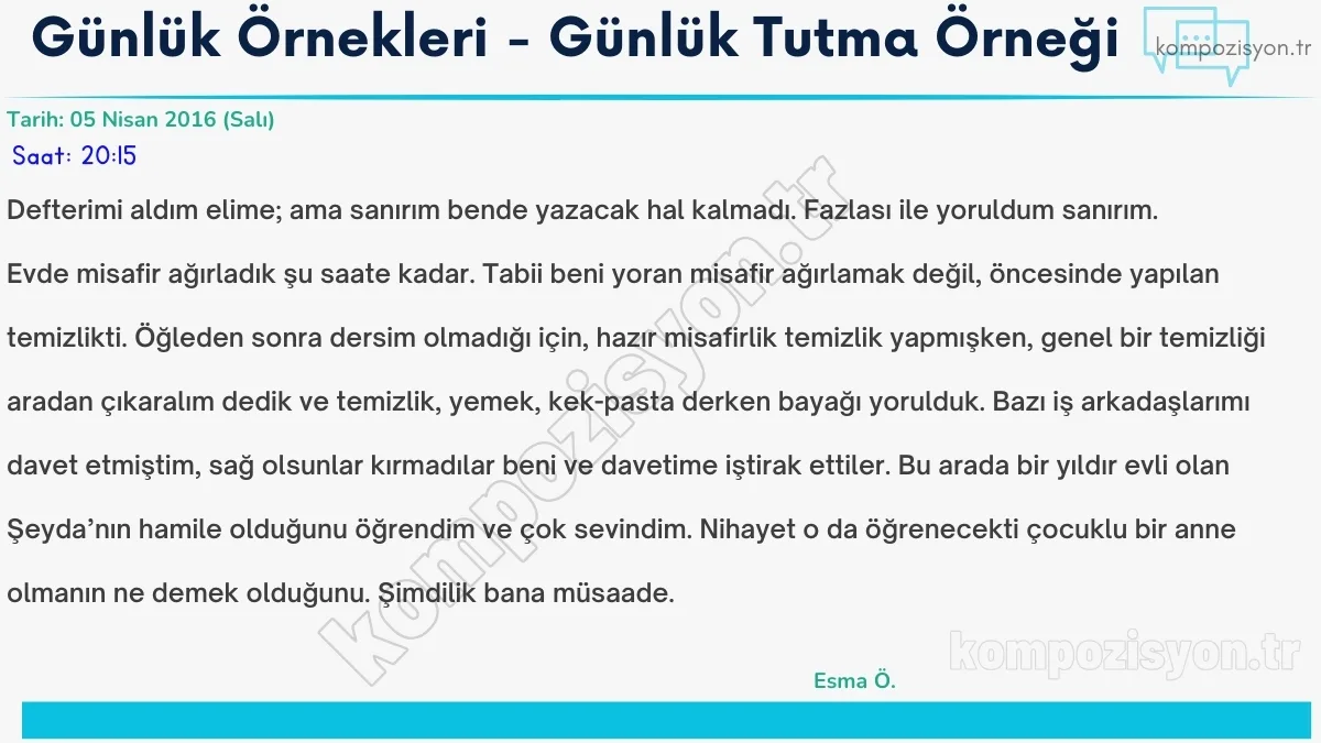 gunluk ornekleri gunluk tutma ornegi 2 gunluk ornekleri gunluk tutma ornegi 3