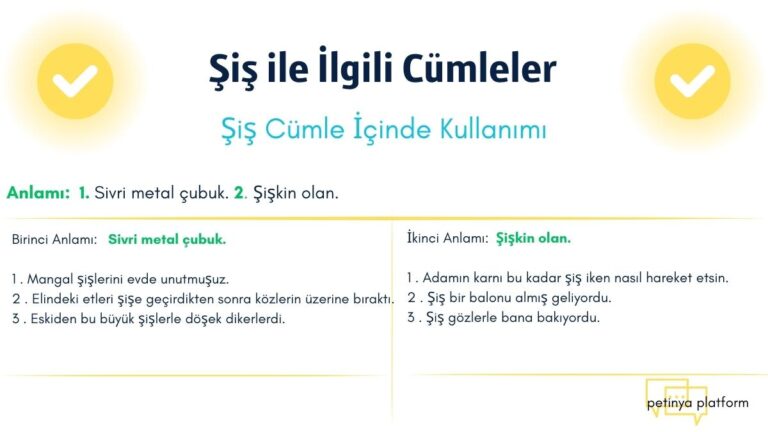 sis ile ilgili cumleler