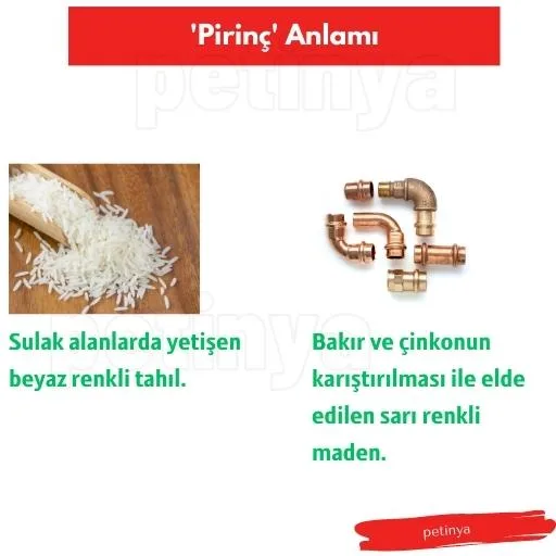 pirinc anlami