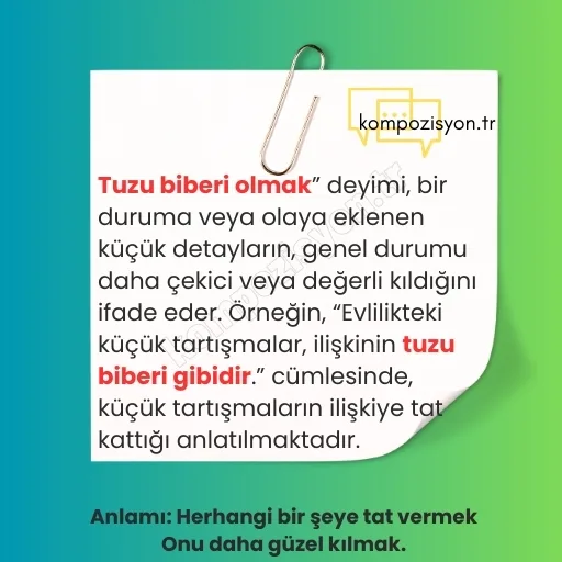 tuzu biberi olmak anlami