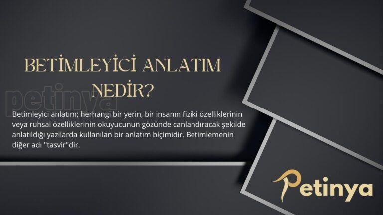 betimleyici anlatim metinleri kisa ornekler