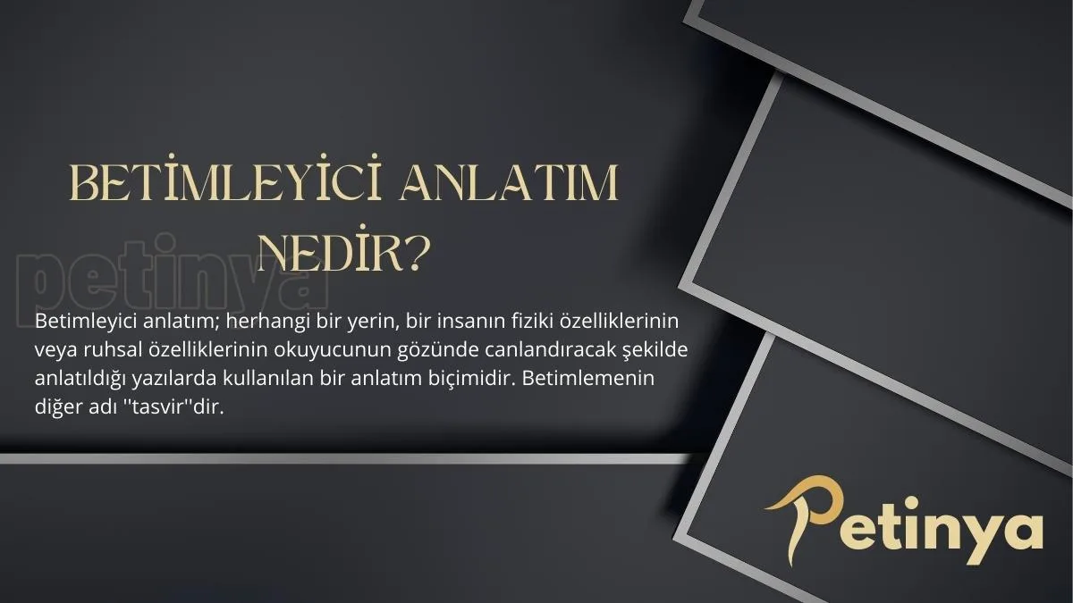 betimleyici anlatim metinleri kisa ornekler