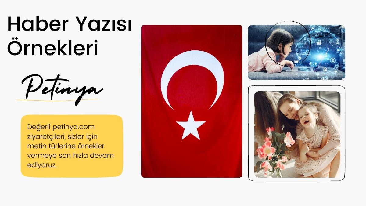 haber yazaisi ornekleri