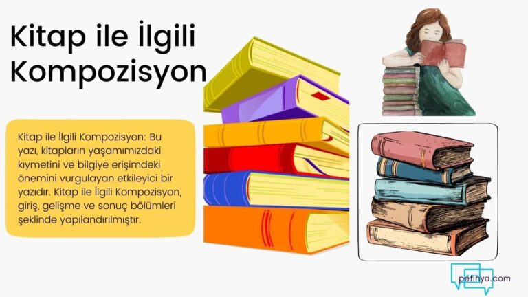 kitap ile ilgili kompozisyon