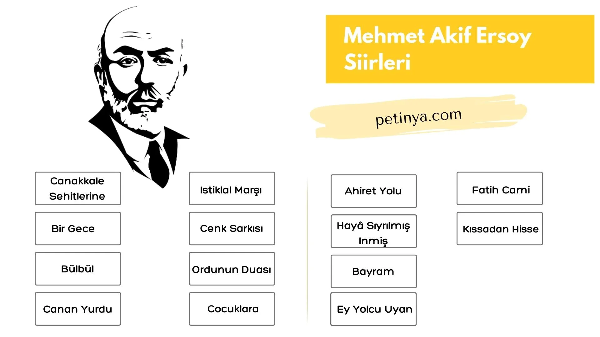 mehmet akif ersoy siirleri