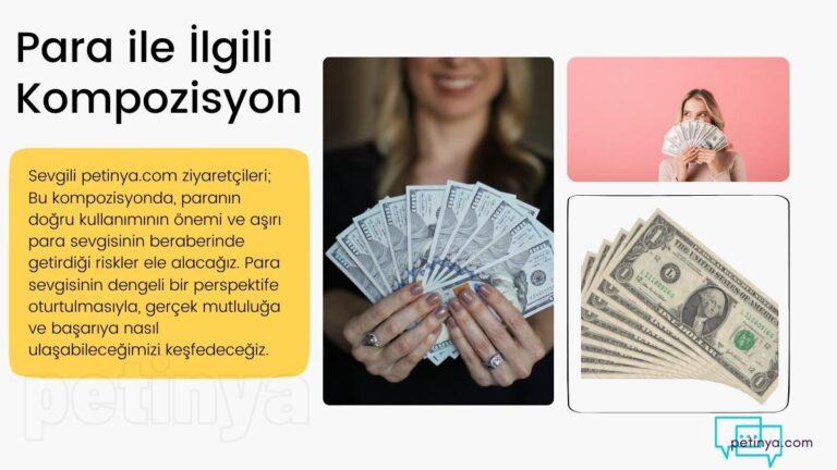 para ile ilgili kompozisyon