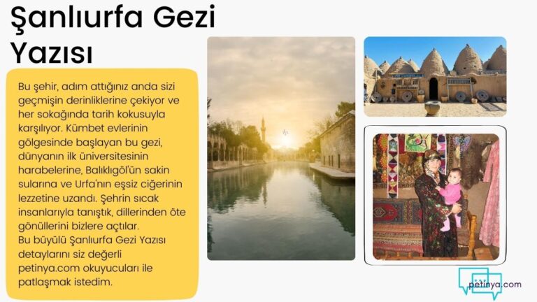 sanliurfa gezi yazisi