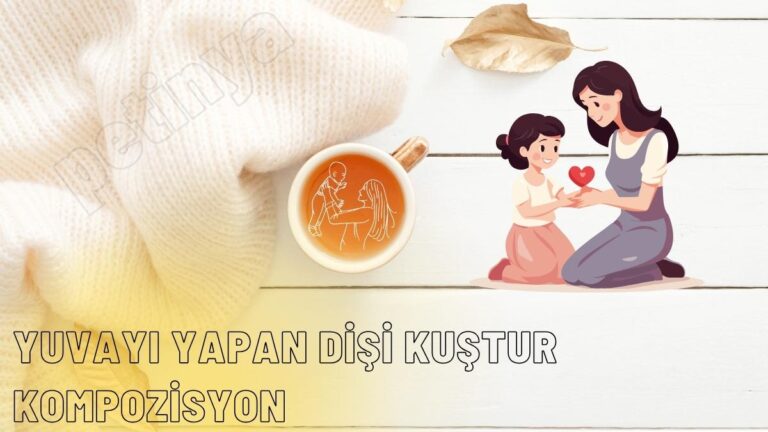 yuvayi yapan disi kustur kompozisyon